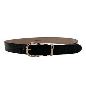 & Other Stories | Women's Leather Belt | Black | Size M